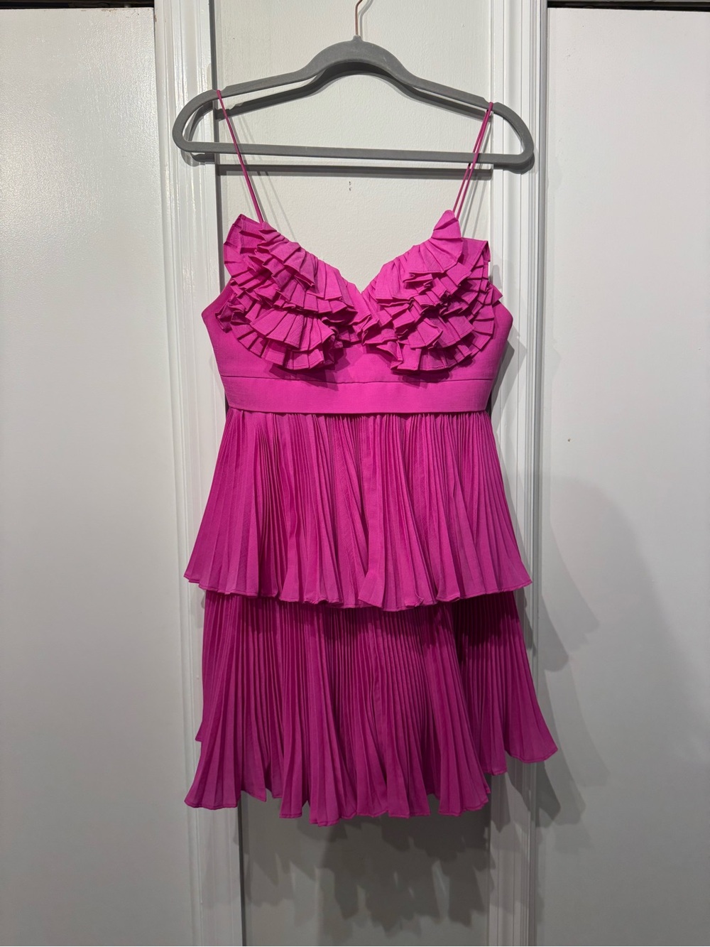 Acler Griffith Ruffled Mini Dress - Picture 3 of 5